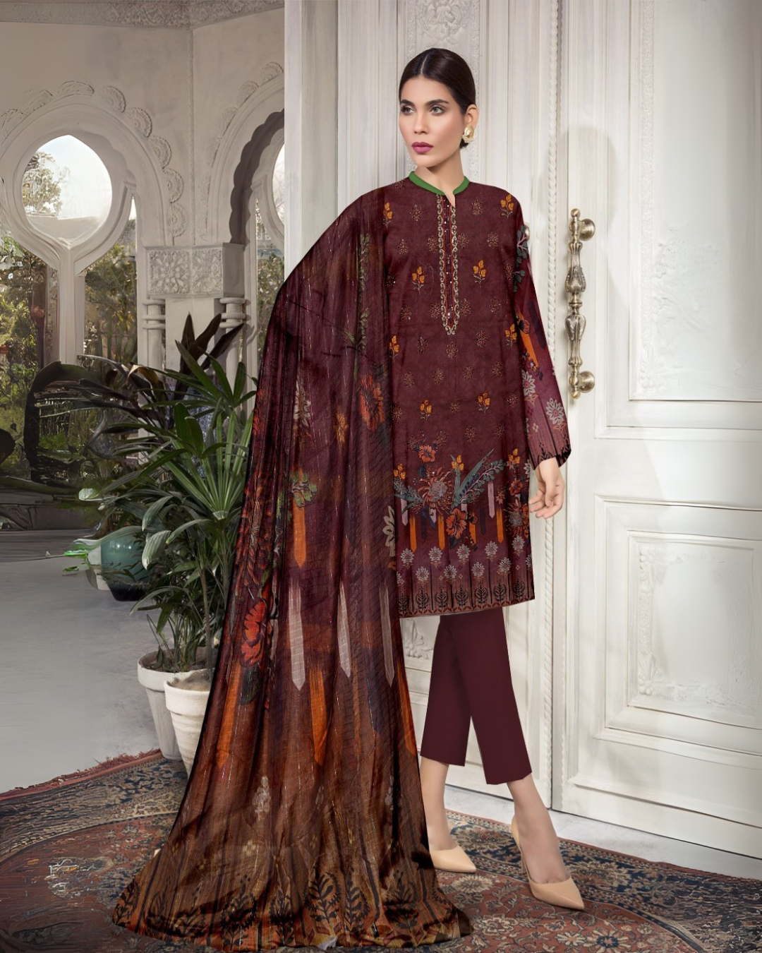Digital Lawn 2 Head Sequence Emb 3 PIECE
