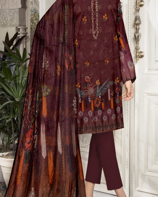 Digital Lawn 2 Head Sequence Emb 3 PIECE