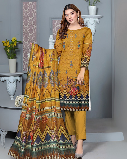 Digital Lawn 2 Head Sequence Emb 3 PIECE