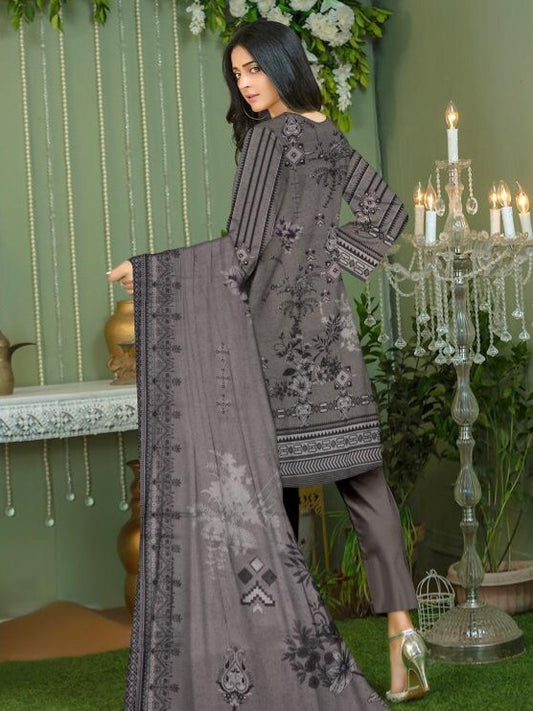 Digital Printed Lawn Unstitch 3-Peice