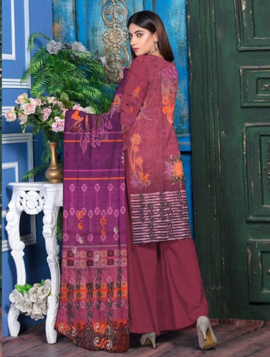 Bana Dora Lawn 3-Piece Unstitched