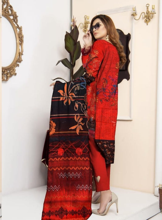 Bana Dora Lawn 3-Piece Unstitched