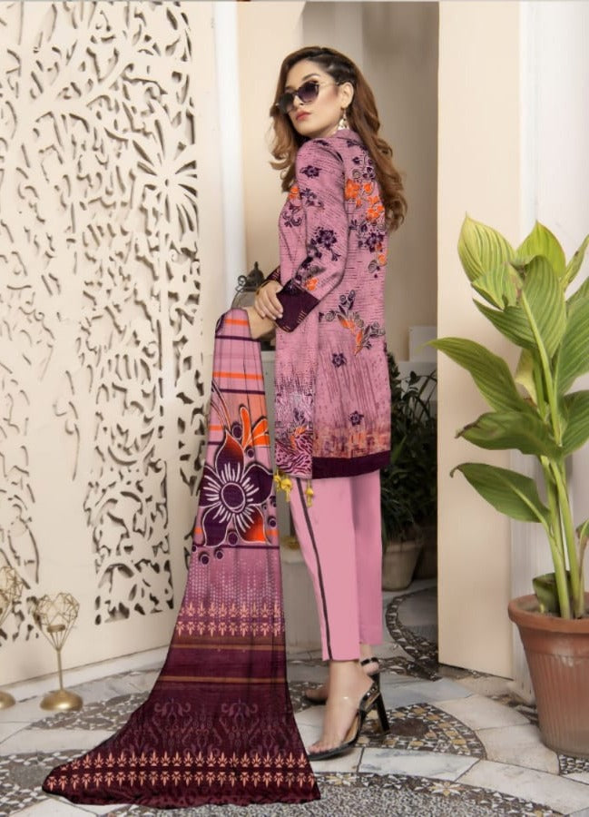 Bana Dora Lawn 3-Piece Unstitched