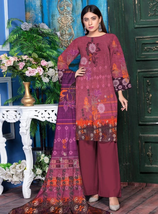 Bana Dora Lawn 3-Piece Unstitched