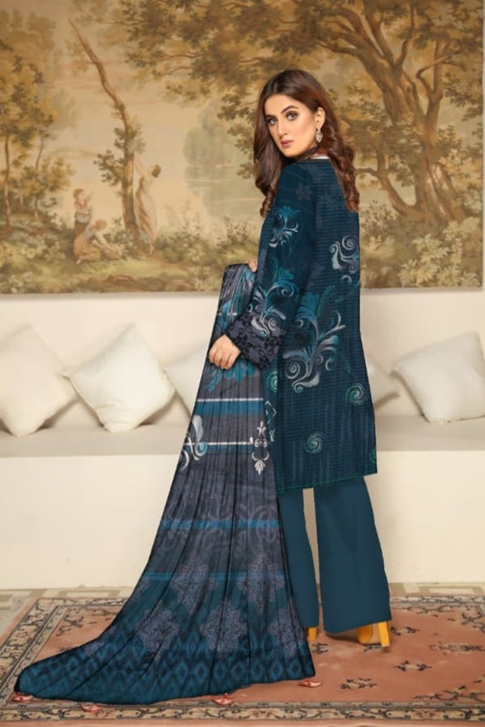 Bana Dora Lawn 3-Piece Unstitched